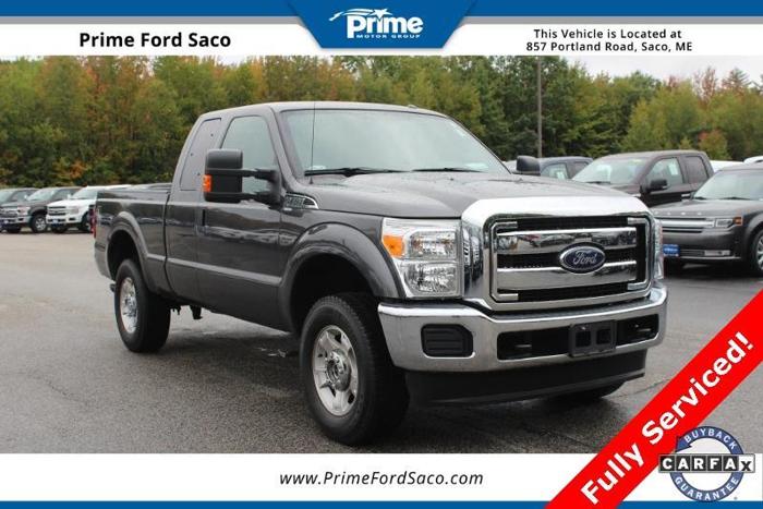 2015 ford f-250 super duty xlt 4x4 xlt 4dr supercab 8 ft. lb pickup for sale in saco, maine
