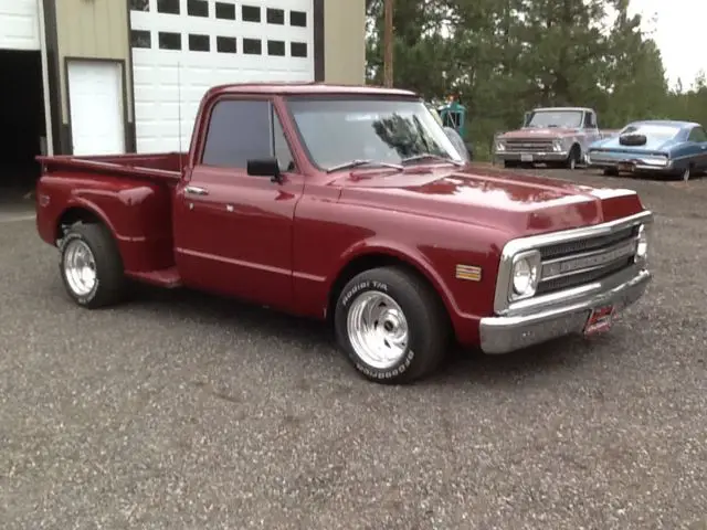 69 chevy pickup short box step side 383 stroker 700r trans 373 poz and new parts