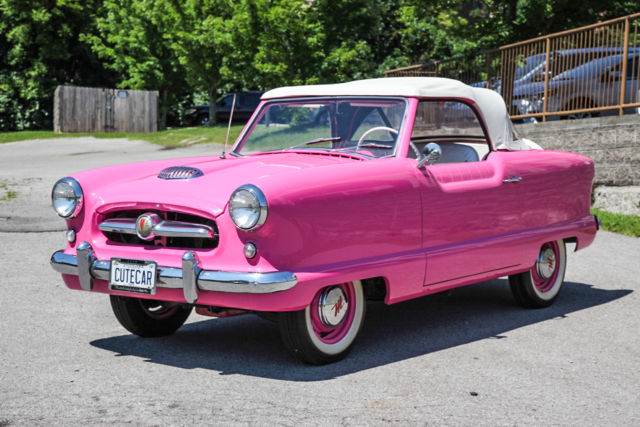 1954 hudson nash metropolitan convertible full restoration, turn key, rare!!!