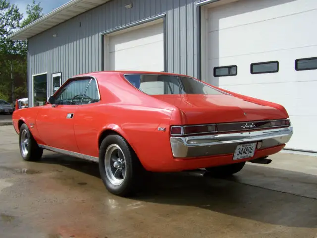 1968 amc javelin sst big bad orange