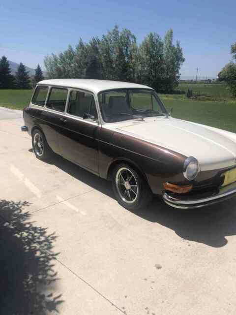 1972 volkswagen type 3 squareback white rwd manual