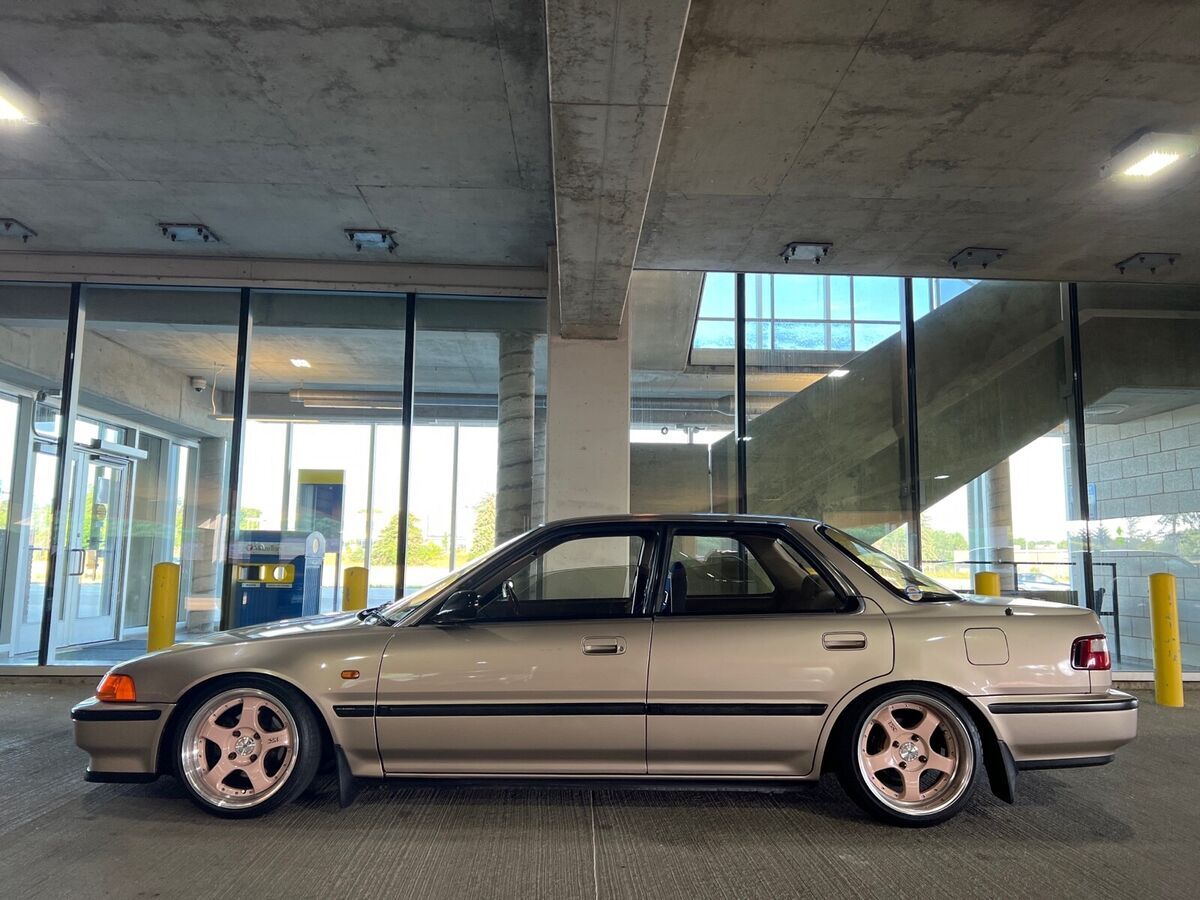 1991 honda civic coupe brown fwd manual integra