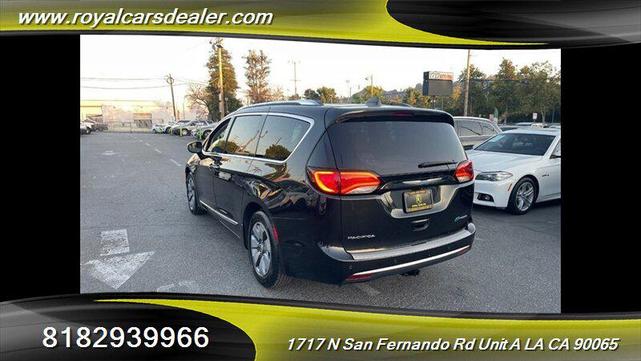 2018 chrysler pacifica hybrid limited