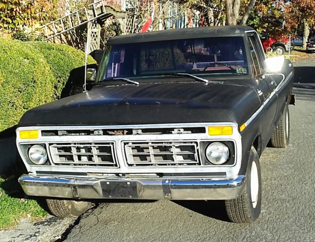 1977 ford f-100 custom explorer pick up truck original paint