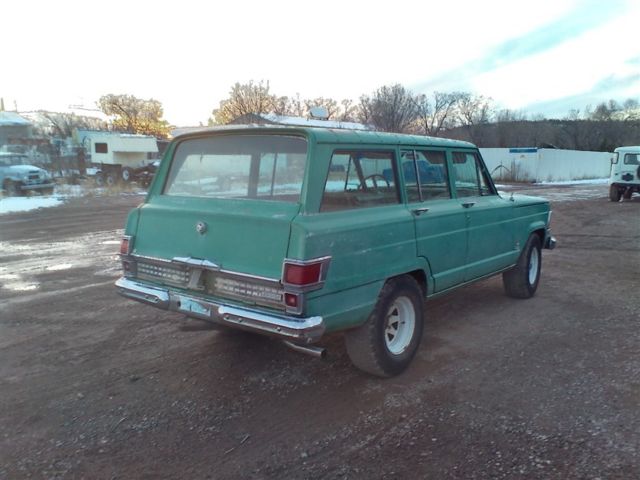 garage find 1971 jeep wagoneer 4 door wagon 4x4 w/amc v8 auto low miles clean