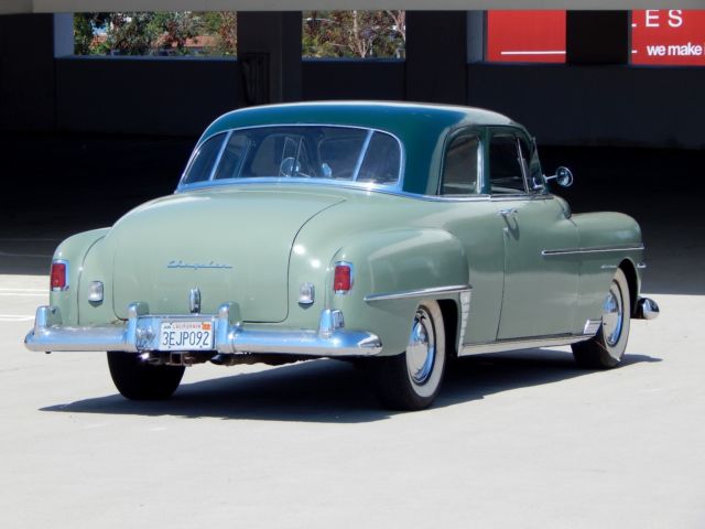 1950 chrysler windsor club coupe - modified with v8 automatic transmission ac