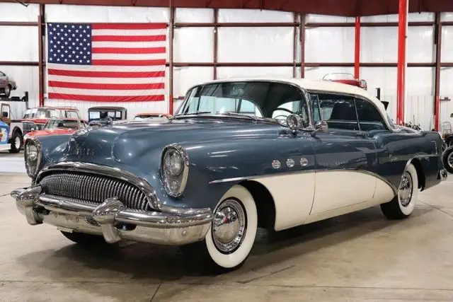 1954 buick super 96523 miles cascade blue coupe 332 v8 automatic