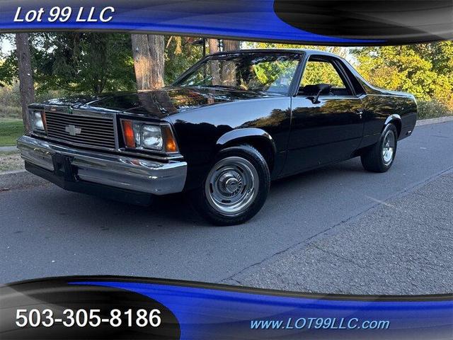 1978 chevrolet el camino 64k miles new rally wheels no smooth paint