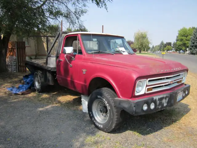 1967 chevrolet c-20 4x4 h.d. flated