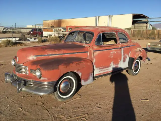 1947 nash ambassador coupe - project car