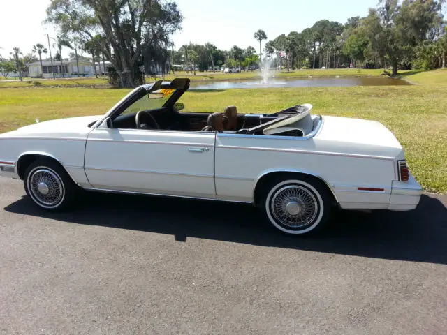 1984 chrysler lebaron mark cross convertible