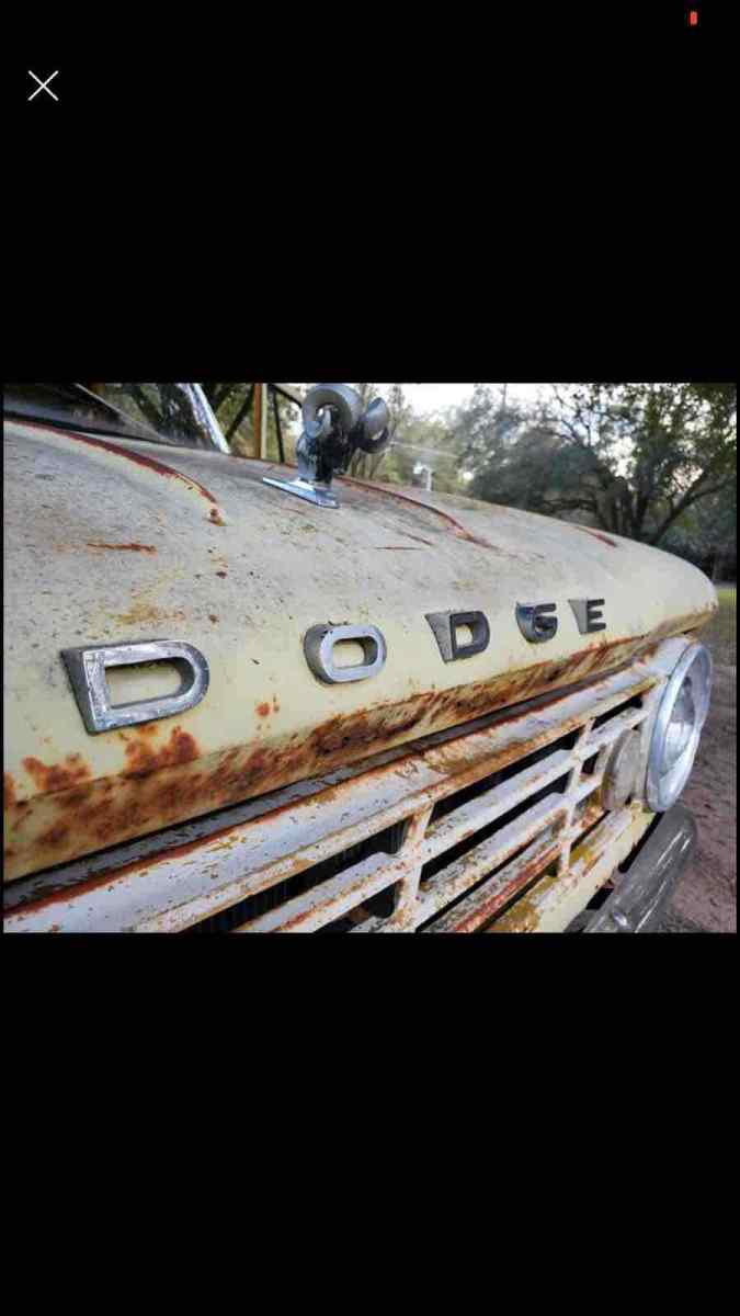 1965 dodge d100 pickup yellow rwd manual