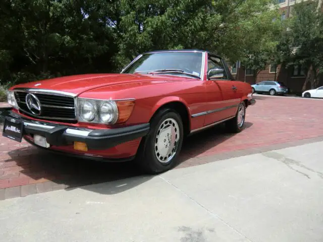 1989 red 560sl!