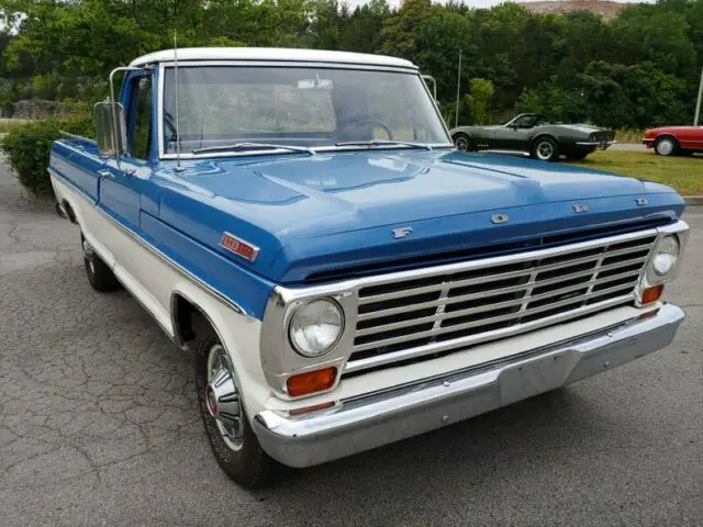 1967 ford f100 with power steering, power brakes, ac, rust free!