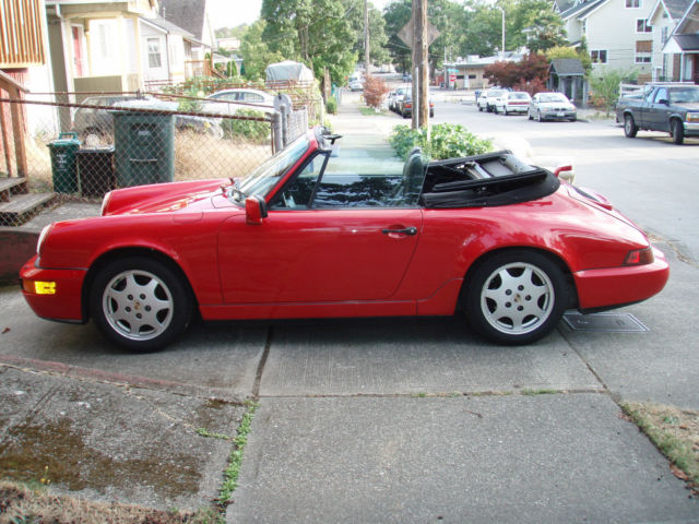 1990 porsche 911 964 carrera 2 cabriolet