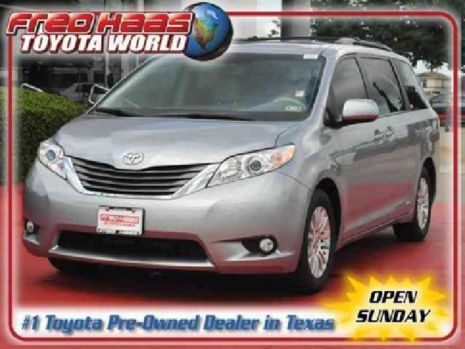 2012 toyota sienna 7-pass van v6 ltd fwd in spring, tx