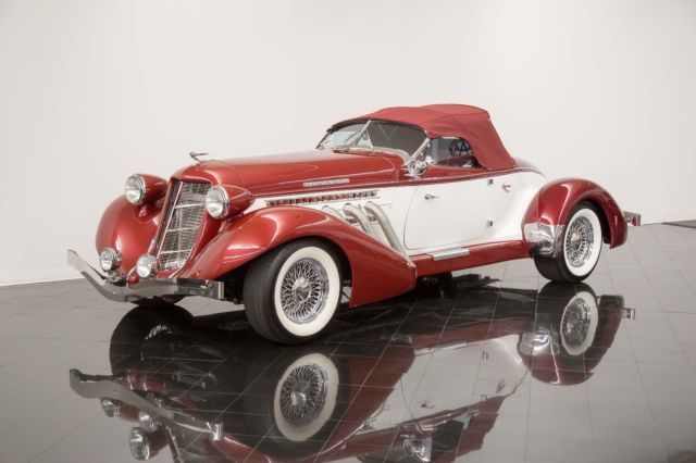 1936 auburn 852 boattail replica by speedster motorcar