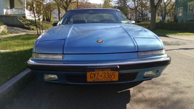 low-mileage original maui blue 1990 buick reatta