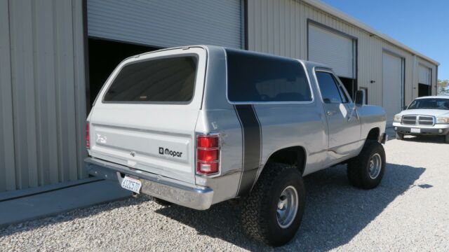 1984 dodge ram charger 360 v8 4x4! rust free ca truck!