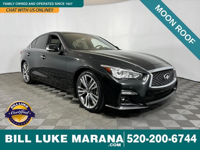 2021 infiniti q50 3.0t sensory