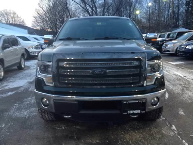 2013 ford f-150 lariat 4x4 lariat 4dr supercrew styleside 5.5 ft. sb for sale in bennington, vermont