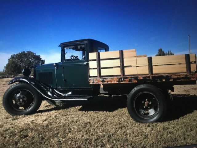 1930 ford model aa dually flatbed truck