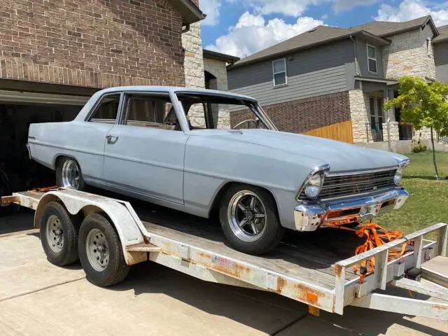 1967 chevrolet chevy ii sedan grey rwd automatic