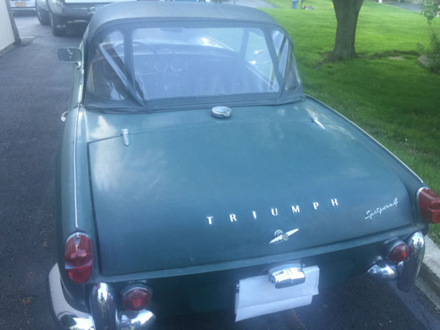 1966 triumph spitfire 2 mk2 runs and drive good condition