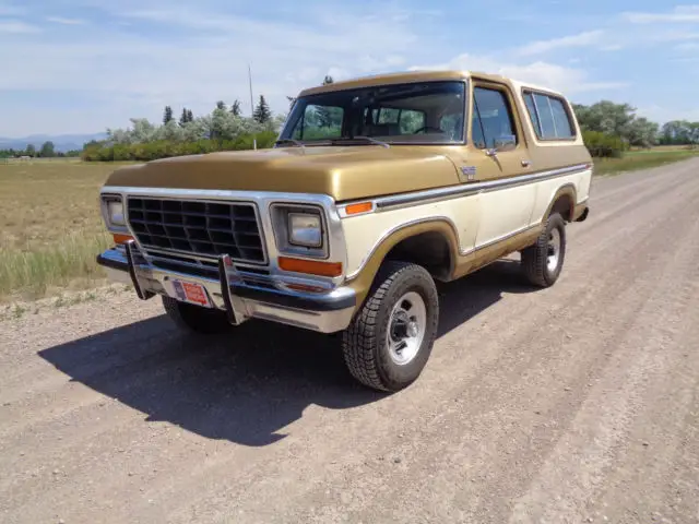 1979 ford bronco ranger xlt survivor loaded every option 2 owner explorer lariat