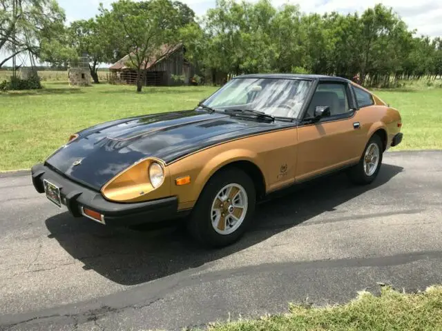 1980 datsun 280zx 10th anniversary 1962 of 3000 1 of 2500 in gold an 32089 miles
