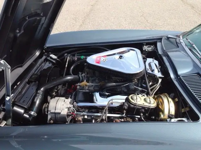 1967 chevrolet corvette sting ray 38821 miles blue 454 4 speed