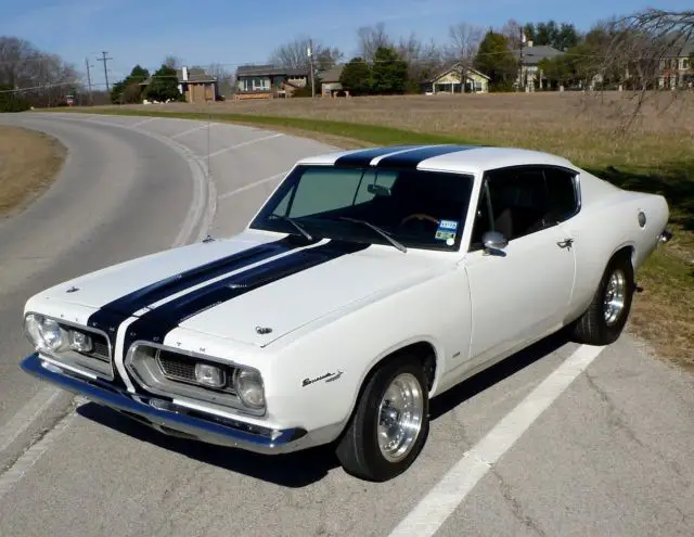 1967 plymouth barracuda - 273 v8, auto, custom wheels, no reserve mopar muscle
