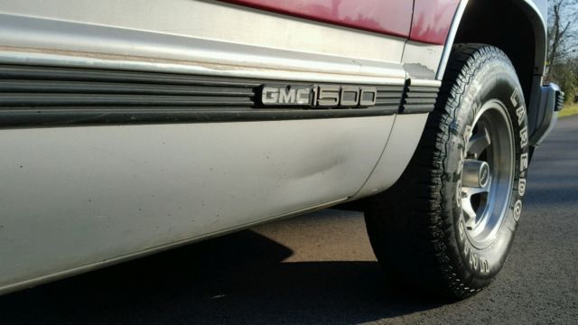 1988 gmc c1500 seirra sle short wheel base step side chevrolet silverado
