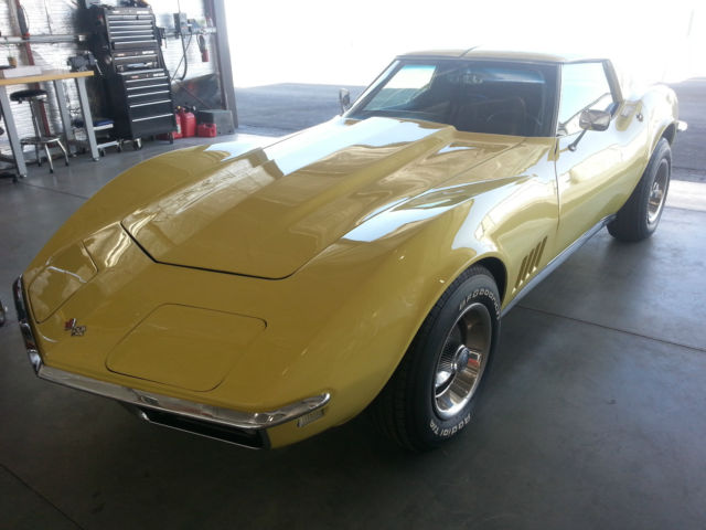 1968 corvette frame off restoration numbers matching car