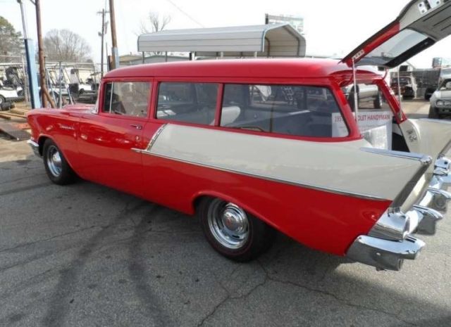 1957 chevrolet handyman wagon new chevy 350 v8 700r4 one piece lift gate classic