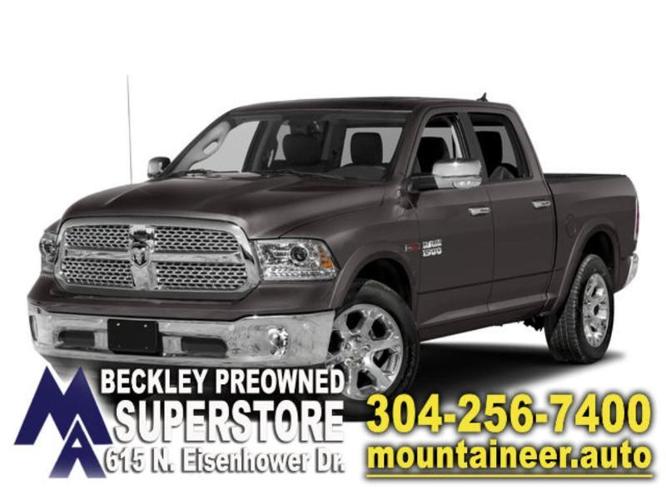 2018 ram ram pickup 1500 laramie 4x4 laramie 4dr crew cab 5.5 ft. sb pickup for sale in beckley, west virginia