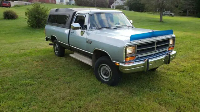 1989 dodge w250 cummins turbo-diesel 4x4, one owner, no reserve!!!!
