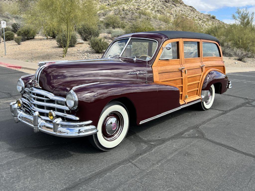 1948 pontiac silver streak 8 woodie station wagon 58150 miles
