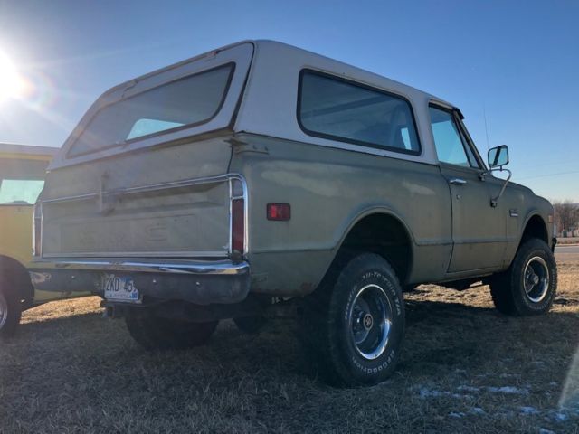 1972 gmc jimmy 70983 miles medium olive suv 350 v8 3 speed automatic