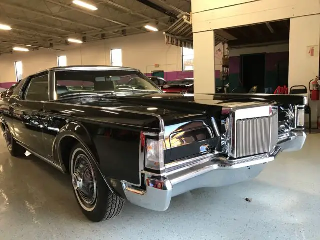 1969 lincoln continental mark iii no reserve 39,697 miles black on black combo