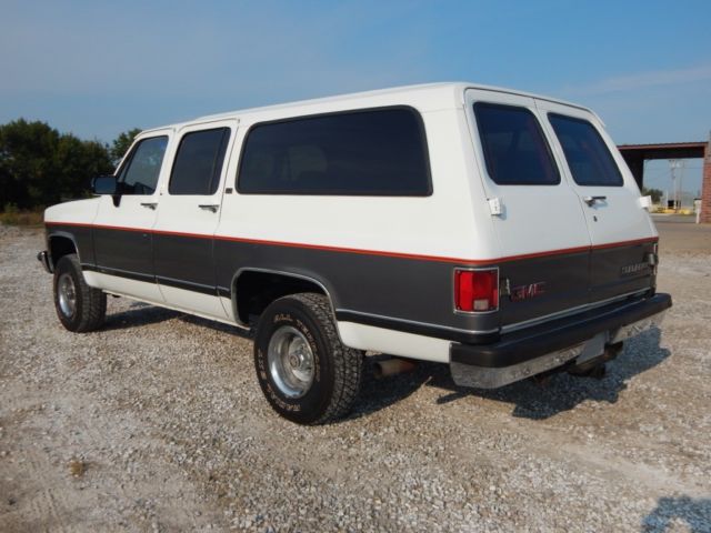 1990 gmc suburban 1500, fuel injected 350 v-8, auto, 4x4, 1 owner, rust free!