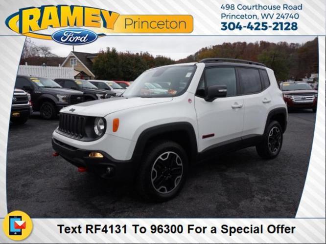 2017 jeep renegade trailhawk 4x4 trailhawk 4dr suv for sale in elgood, west virginia
