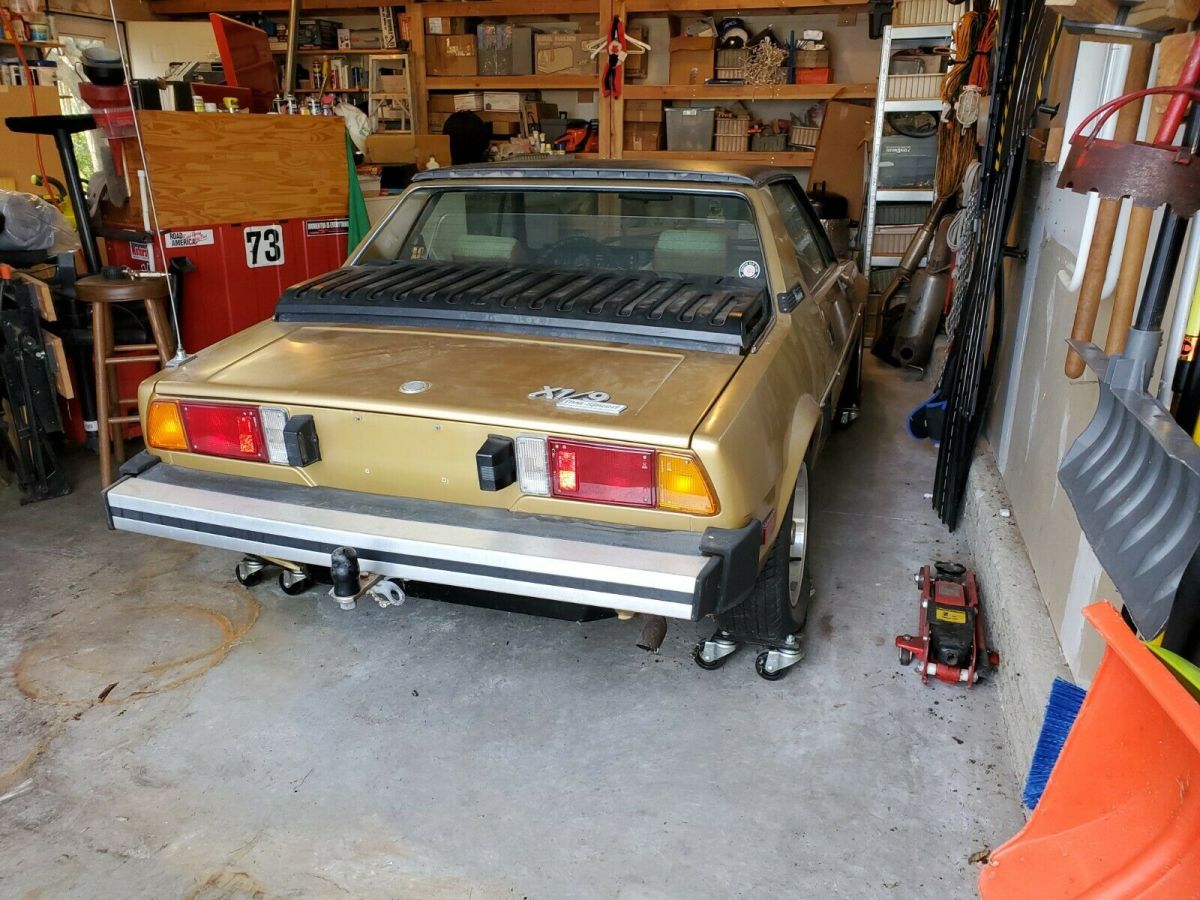 1979 fiat x1/9 project