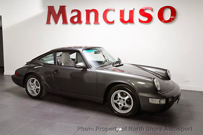 1992 porsche 911 carrera 2 964 slate gray 33k low miles original condition 3.6