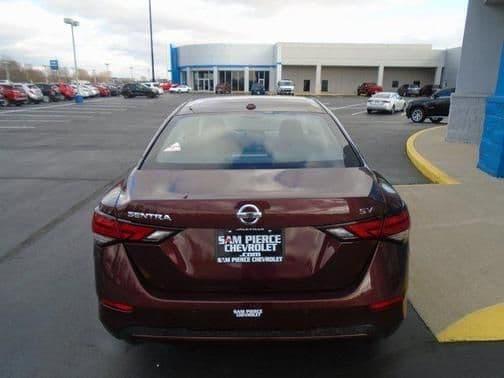 2021 nissan sentra sv 4dr sedan in daleville, indiana