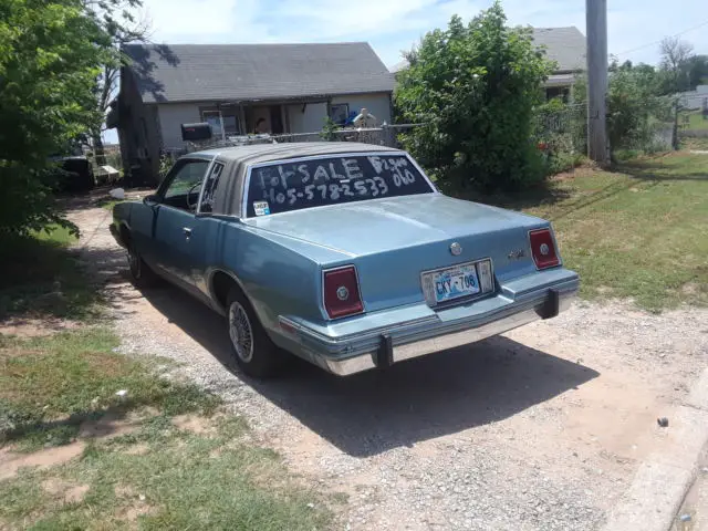 clean old school pontiac grand prix