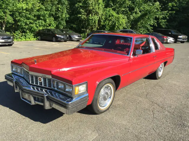 1977 cadillac coupe deville 2-door 7.0l v8 low miles! mint! runs 100%