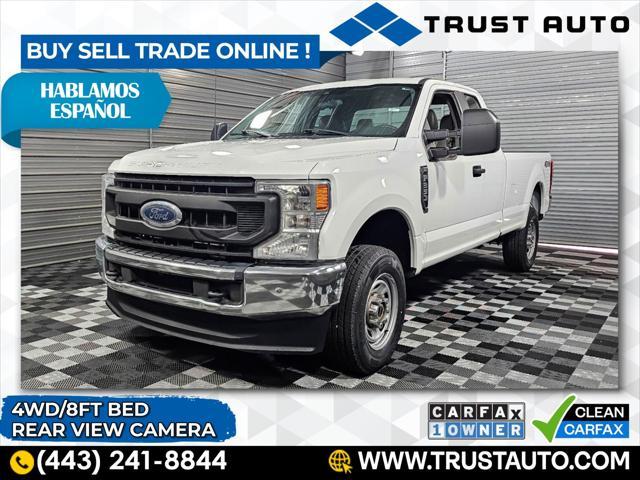 2022 ford f-250 xl 4wd supercab 8ft bed pickup truck