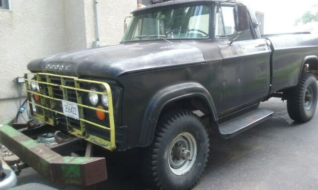 1964 dodge w300 powerwagon dodge 1 ton 4x4 sweptline d300 w200 w100 d200