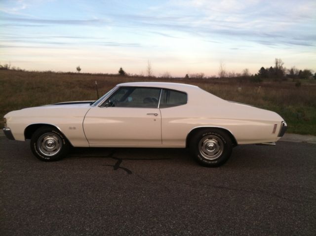 1971 chevelle malibu ss clone match # mostly original eng comp, stock interior